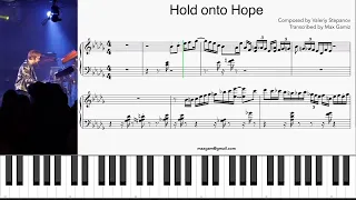 Valeriy Stepanov’s Rhodes solo from Hold onto Hope - Transcription