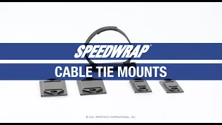 SPEEDWRAP® Cable Tie Mounts - Product Video