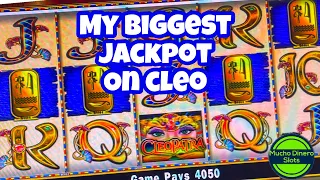 MY BIGGEST JACKPOT THIS YEAR 🟢MASSIVE JACKPOT ON CLEOPATRA SLOT HIGH LIMIT 🟢 $100 SPINS FREE GAMES