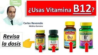 Vitamina B12: El error más común al comprar las pastillas.