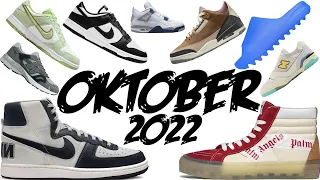 Die besten Sneaker Releases im Oktober 2022 (Jordan, Yeezy, Nike, adidas, New Balance, Dunks...)