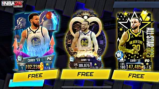 GET EVERY STEPHEN CURRY CARD FOR ABSOLUTELY FREE!!!! || NBA 2K MOBILE