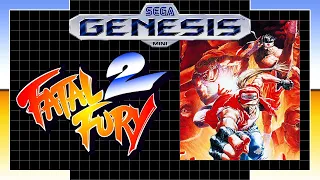 "Roosevelt Mountain" - Fatal Fury 2 - Sega Genesis Mini 2