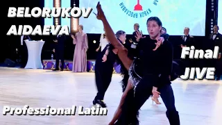 Kirill Belorukov - Valeria Aidaeva | Final Jive | WDC Professional Latin