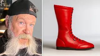 Dutch Mantell on Wrestling Boots