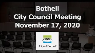Bothell City Council Meeting - November 17, 2020