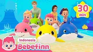 Bebefinn Baby Shark Dance 30 menit | Bayi Hiu | Lagu Anak | Bebefinn Bahasa Indonesia