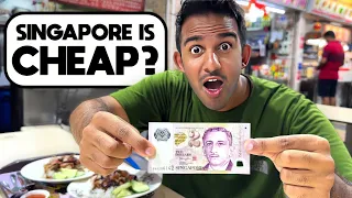 How EXPENSIVE is Singapore? ON A BUDGET 🇸🇬