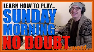 ★ Sunday Morning (No Doubt) ★ Drum Lesson PREVIEW | How To Play Song (Adrian Young)
