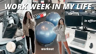 work week in my life: going in office, current favorites, healthy lunch ideas + more