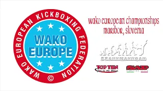 Marko Opsivac v Duccio Travaglini WAKO European Championships 2018