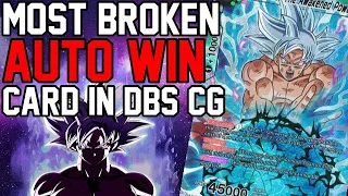 THE MOST BROKEN CARD IN DRAGON BALL SUPER CARD GAME!