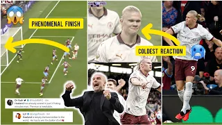 HAALAND'S PHENOMENAL GOAL !🔥 FANS COMPLETELY CRAZY REACTIONS TO ERLING HAALAND'S BRACE VS BURNLEY