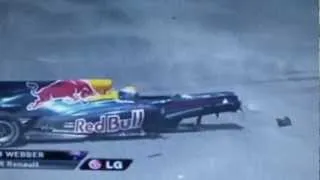 incroyable accident en formule 1