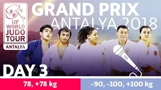 Judo Grand-Prix Antalya 2018: Day 3