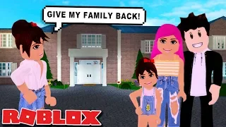 SWAPPING FAMILIES FOR 24 HOURS | Bloxburg Roleplay | Roblox