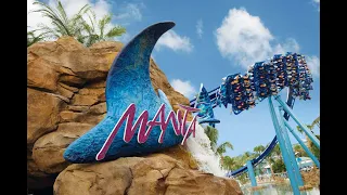 Manta POV - SeaWorld Orlando Flying Coaster