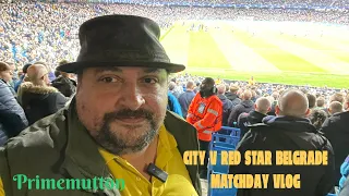 Manchester City 3-1 Crvena Zvezda ,Champions League Matchday Vlog. Alvarez brace gives City 3 points