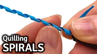Quilling Spirals - Easy and Fun Basic Shapes in Paper for Beginners