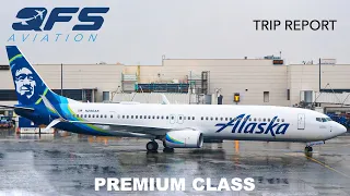 TRIP REPORT | Alaska Airlines - 737 900ER - Los Angeles (LAX) to New York (JFK) | Premium Class