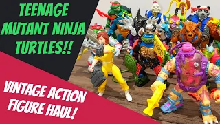 Vintage TMNT Action Figure Haul: 1988-1991 Teenage Mutant Ninja Turtles