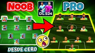 🤑 HACIENDO UNA PLANTILLA DE CERO A PRO DLS 24 😎NOOB a PRO