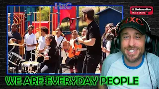 Everyday People ft. Jack Johnson, Jason Mraz, Keb' Mo' |Turnaround Arts Playing for Change Reaction!