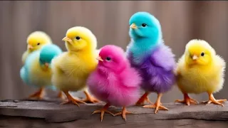 Tangkap ayam lucu, Ayam warna warni, Ayam rainbow, Bebek,Angsa, kucing, Ikan, Ikan Cupang | Mujahid