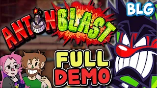 Lets Play ANTONBLAST Full Dynamite Demo - Boiler City & Cinnamon Springs