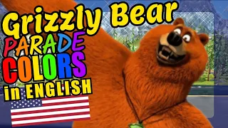 Grizzly and the Lemmings Teaching Colors Educational English Language Educational Video for Kids