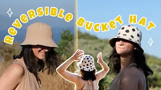 How to Make a REVERSIBLE BUCKET HAT | Sewing Tutorial + PDF Pattern