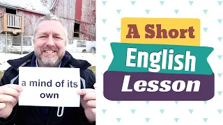 Learn the English Phrases A MIND OF ITS OWN and TO MAKE HEADS OR TAILS OF IT