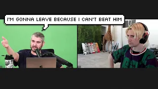 Ethan leaves the debate after he couldn't beat xQc