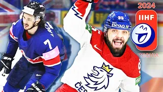 ČESKO - VELKÁ BRITÁNIE | MS v hokeji 2024 🏒