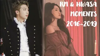 RM & Hwasa All Moments 2016-2019 (BTS and Mamamoo)