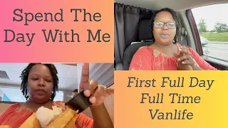 First Full Day Full Time Vanlife | #abiyahbina #vanlife #minivanlife #digitalnomad