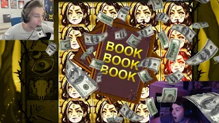 XQC ENABLES ME TO GAMBLE ON BOOK BOOK BOOK - BIG WIN