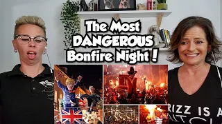 American Couple Reacts: Lewes Bonfire Night! Britain's MOST DANGEROUS Celebration! FIRST TIME! WOW!!
