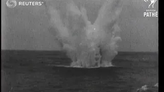American Coast Guard cutter sinks a U-boat (1943)
