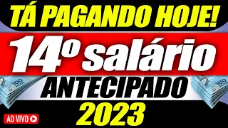 PAGAMENTO para TODOS: 14 SALÁRIO INSS 2023 - R$ 2640,00 ANTECIPADO na sua CONTA - CONFIRA AGORA!