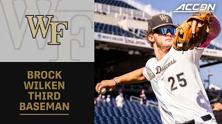 Wake Forest Third Baseman Brock Wilken | 2023 MLB Draft