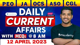 Daily Current Affairs Live | 12 April 2023 | OPSC | Bibhuti sir