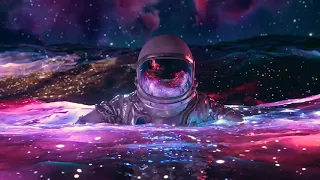 Astronaut floats in space 1 hour version. Calming Videos (Meditation Videos, Sedation) #Relax