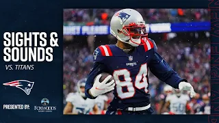 'Did you see that stiff arm?' | Patriots Sights & Sounds vs. Titans