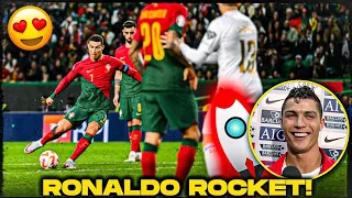 Cristiano Ronaldo Portugal Rocket Free-Kick🚀 Whatsapp StatusVideo 2023HD#cristianoronaldo#subscribe