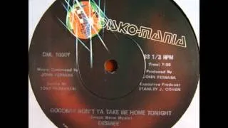 Desireé - Goodbar Won't Ya Take Me Home Tonight (1978) 12" Vinyl