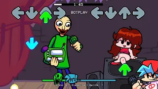 Math - FNF Indie Cross Baldi's Basics Song FAN TAKE