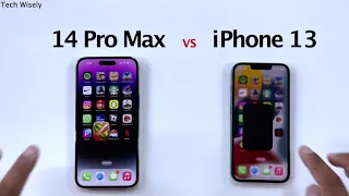 iPhone 14 Pro Max vs iPhone 13 - SPEED TEST