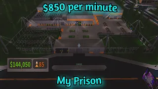 [Speed build] $850 per minute prison build | Roblox My Prison