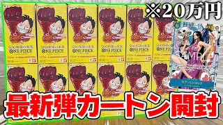 【開封】神引き!?ワンピカード最新弾を『1カートン』開封してみた結果・・・【500年後の未来】